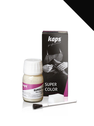 Barva na přírodní a syntetickou kůži černá