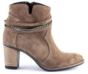 Béžové boty s řetězem MEGI