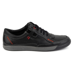 Pánské kožené boty Casual 932K black
