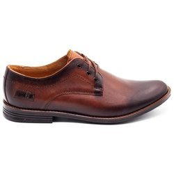 Pánská společenská obuv 328J hnědá