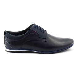 Elegantní pánské boty k džínám 731 navy blue