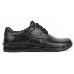 Pánské kožené boty 13/27 black face