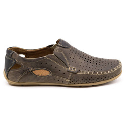 Pánské kožené mokasíny 901 summer brown