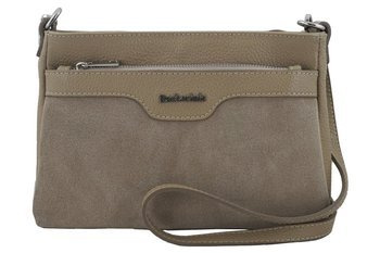 Dámská kožená kabelka Visitor - tmavě béžová