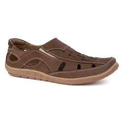 Pánské nazouvací boty 314GT camel