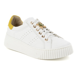 STYLE dámské kožené tenisky 1279 white