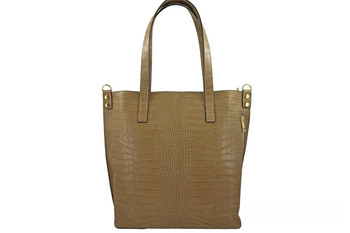 Velká dámská nákupní taška - béžová