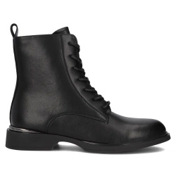Kožené boty Filippo DBT6520/24 BK černá