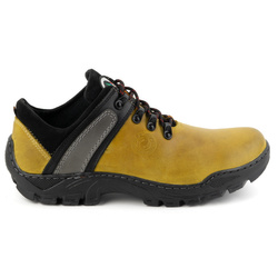 Pánské kožené trekové boty 311GT yellow