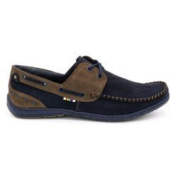 Pánské kožené mokasíny 902 navy blue