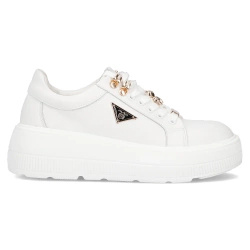 Kožené tenisky Filippo DP6382/24 WH white