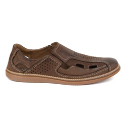 Pánské nazouvací boty 314GT camel