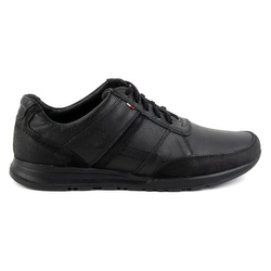 Pánské kožené šněrovací boty SPORT STYLE 310GT floter black