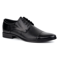 Pánská elegantní kožená obuv 288T2 černá