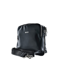 Dámská velká hvězdná kabelka postbag black 2v1