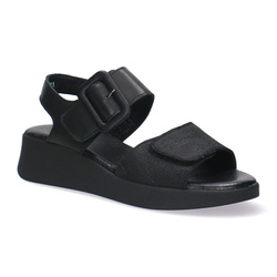 Pollonus dámské kožené sandály 5-1758-001 Black + CDC