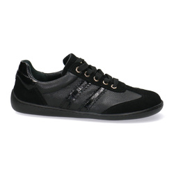 Pollonus Barefoot dámské kožené polobotky 5-1774-006 Black