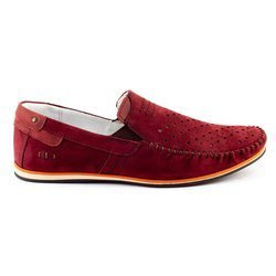 Pánské kožené mokasíny 876 summer burgundy