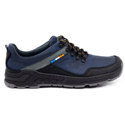 Pánské kožené trekové boty 292GT navy blue