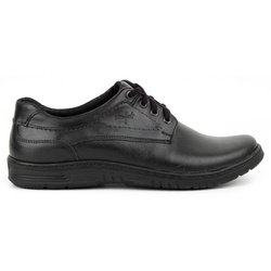 Pánské kožené boty Casual 921K black
