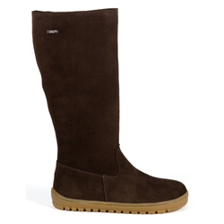 Dámské barefoot kožené boty Olivier Hazel brown velur