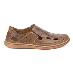 Pánské nazouvací boty 314GT camel