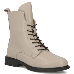 Kožené boty Filippo DBT7222/25 BE beige