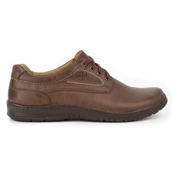 Pánské kožené boty Casual 921K brown
