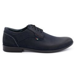 Pánská kožená obuv Olivier 305GT navy blue