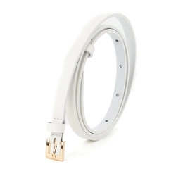 Dámský kožený pásek D142.1 White