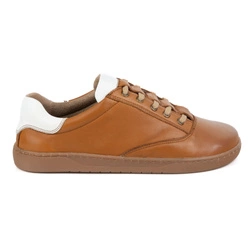 Dámské barefoot tenisky Maya Olivier - anatomická kožená obuv hnědá 102MP