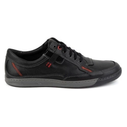 Pánské kožené boty Casual 932K black