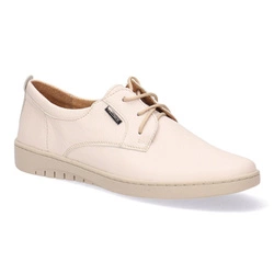 Pollonus ecru verona dámské kožené polobotky 5-1300-014