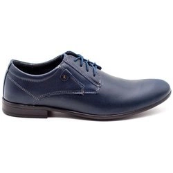 Pánská společenská kožená obuv 850 navy blue