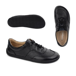 BAREFOOT minimalistická kožená obuv 500/15 černá