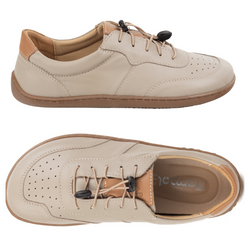 BAREFOOT minimalistická kožená obuv 500/18 cappuccino