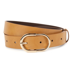 Dámský kožený pásek D115.30 s elegantní sponou - pravá kůže