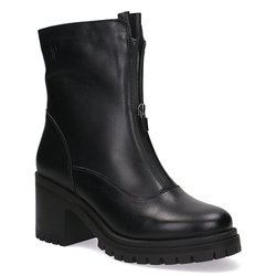 Pollonus 5-1679-001 dámské celokožené boty na jehlovém podpatku