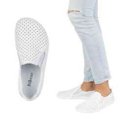 Barefoot kožené nazouvací boty pro ženy Pollonus 5-1308-025