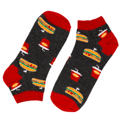 Barevné bavlněné ponožky BURGER COLA