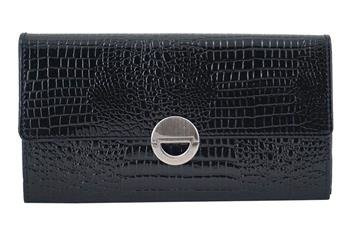 Dámská kožená peněženka Barberini's - černá