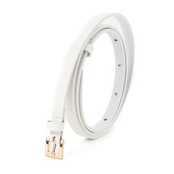 Dámský kožený pásek D142.1 White