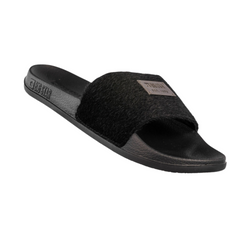 Dámské žabky Big Star SS274716 black faux fur