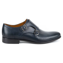 Pánská společenská obuv monki 341/54 navy blue