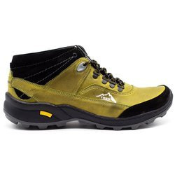 Pánské zimní kožené boty 139GT green