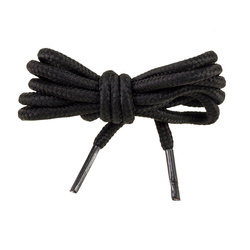 Naléhavé kulaté tkaničky z polyesterových vláken černé