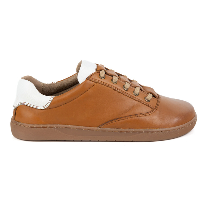 Sneakersy barefoot damskie Maja Olivier – anatomiczne buty skórzane brązowy 102MP