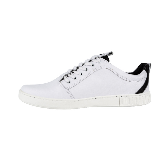 Pánská kožená obuv 2121/2 bílá