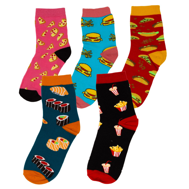 Pánské bavlněné ponožky sada 5 párů 39-41