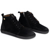Buty damskie zimowe barefoot skórzane Z-B04 czarne